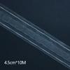 10/20M Curtain Heading Tape Rod Pocket Transparent Curtain Accessories Diy Pleated Folds Pull Ribbon Nylon Curtain Install Tape