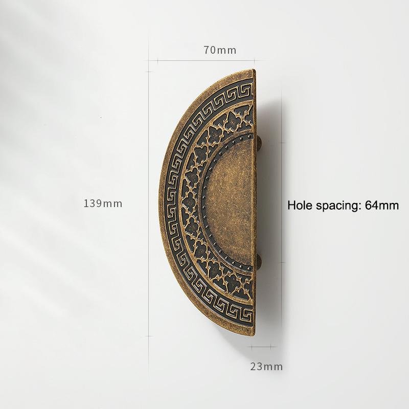Upgrade with Solid Zinc Alloy Vintage Drawer Pulls for a Timeless Antique Brass Look