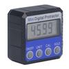 Digital Inclinometer Magnetic 360 Degrees  4 Units Portable Digital Angle Gauge for Angle Measurement Blue