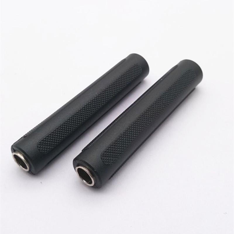 6.5mm Female-to-Female Microphone Extension Coupler Adapter