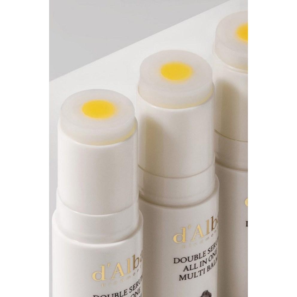 [d'Alba] White Truffle First Aromatic Spray Serum 60ml + Double Serum All-in-one Multi Balm 10g + Gift Bag, 1 Set