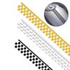 Fork Tubes Car Stickers Checkered Stripes Decals High Temperature