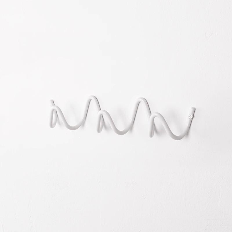 MOMO Minimalist Hooks Entry Bauhaus Coat Rack Wall Hanging Wall Behind Door Entryway Clothes Hat Hooks Electroplated Metal Hooks