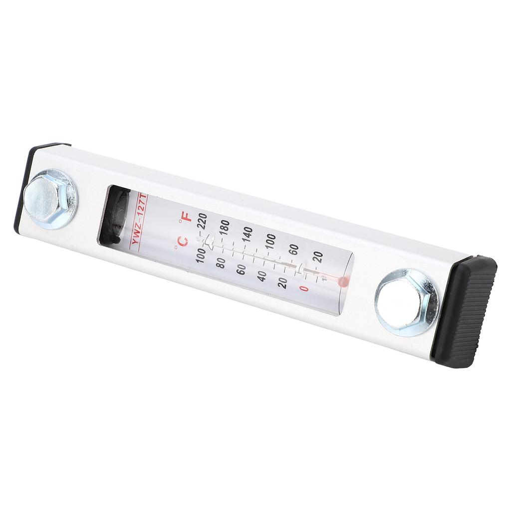 Oil Liquid Level Gauge Self Sealing Alloy Glass Anti Leakage Water Tank Level Meter for Industry