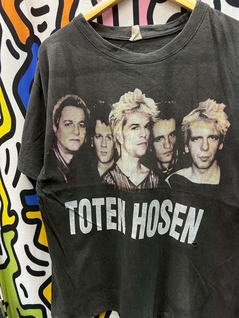 Vintage 90s Toten Hosen Band tshirt size XL