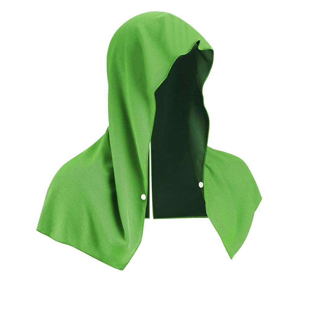 Cooling Hoodie Towel Cooling Towels Quick Drying Absorbent Towels for Neck and Face UV Protection Sport Workout Camping Cycling