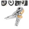 Tire Air Chuck Inflator Hose Barb Tyre Inflator Gauge Fitting Clip On Ball Foot