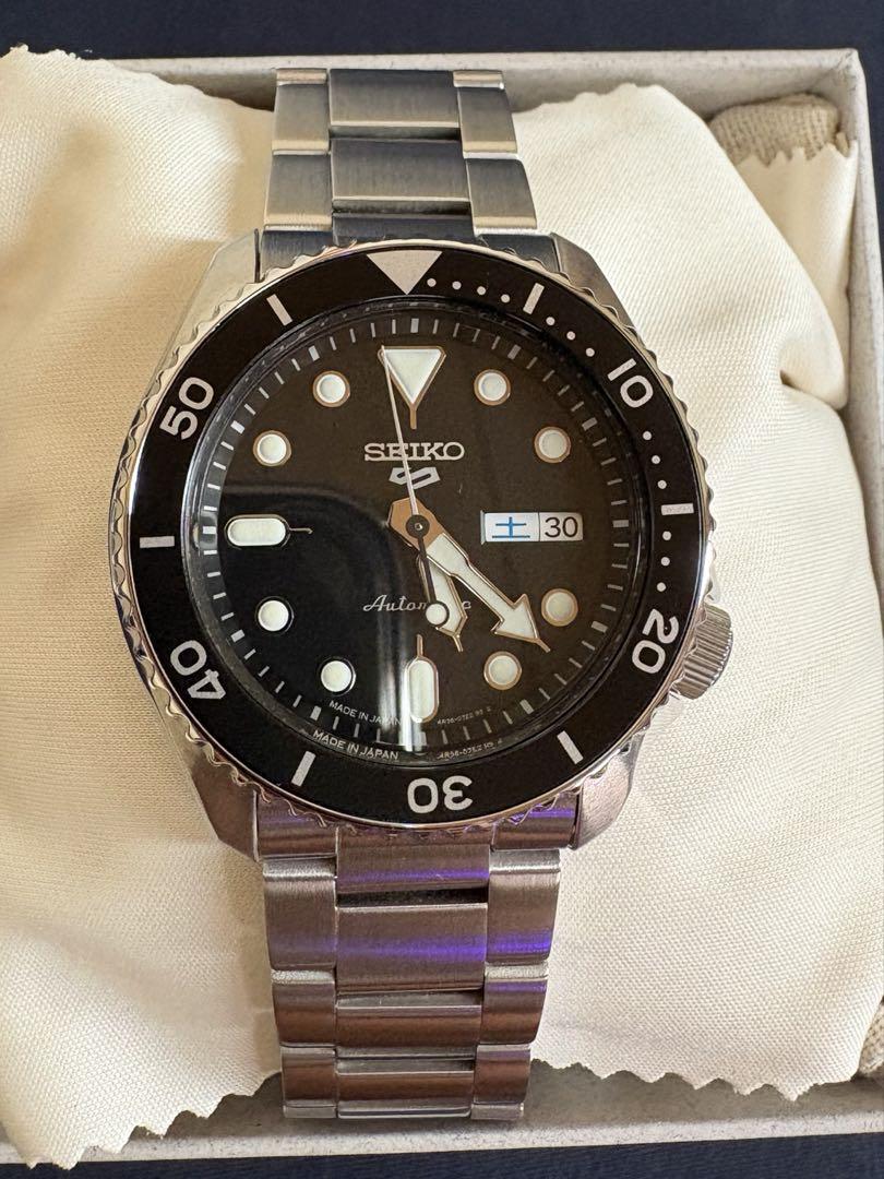 

[USED] Next-day shipping until October. Seiko 5 Sports 4R36-07G0 5-year warranty.