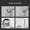 3/6pcs Wall Hole Sealant Waterproof Sealing Solid Glue For Sewer Pipe Wall Hole Repair Pipe Air Conditioning Hole Plugging Glue