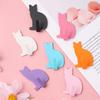 Adhesive Metal Cat Wall Hook for Kitchen, Bathroom, or Door.