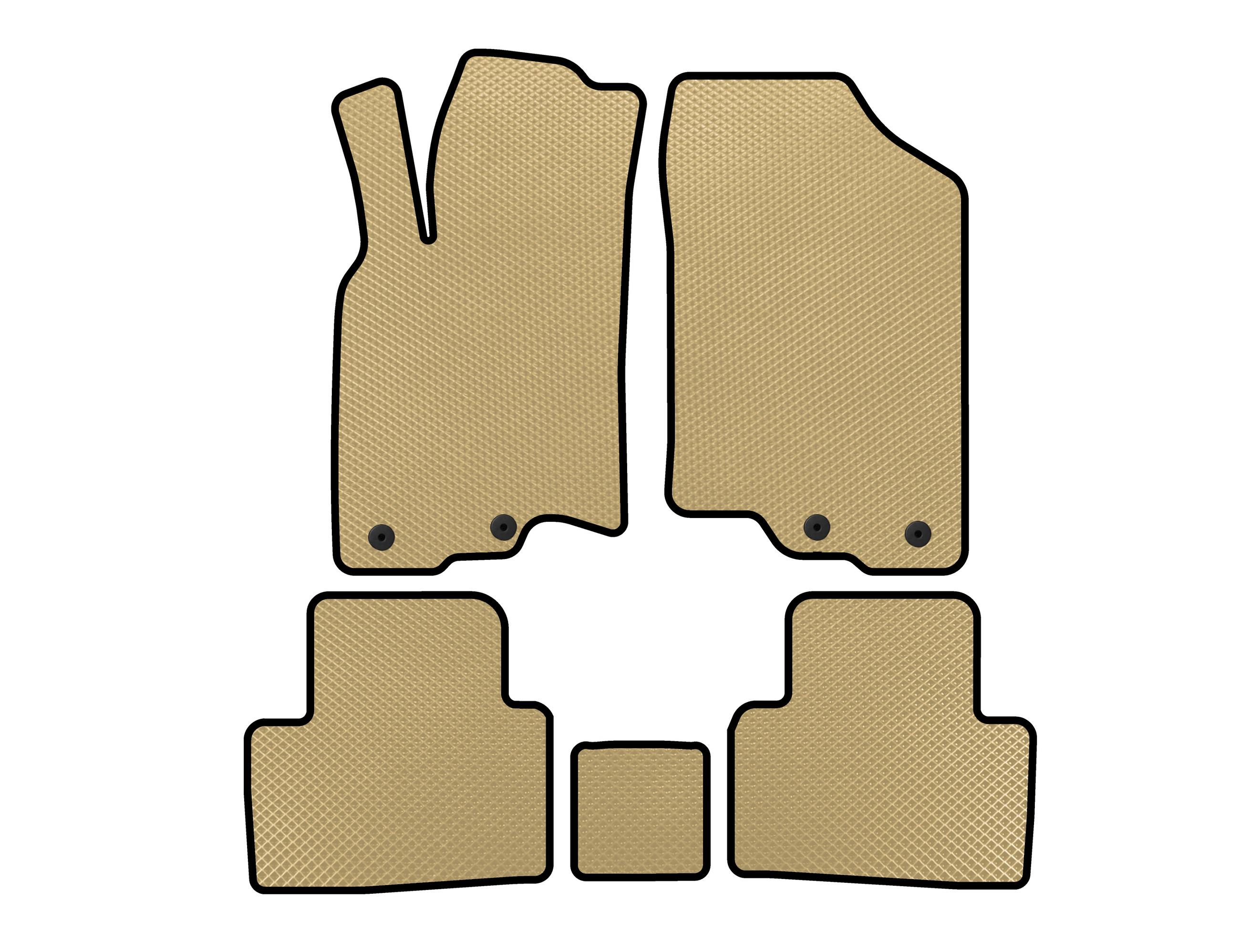 

EVA mats (HB, Hybrid, Beige) for Honda Insight II 2009-2014