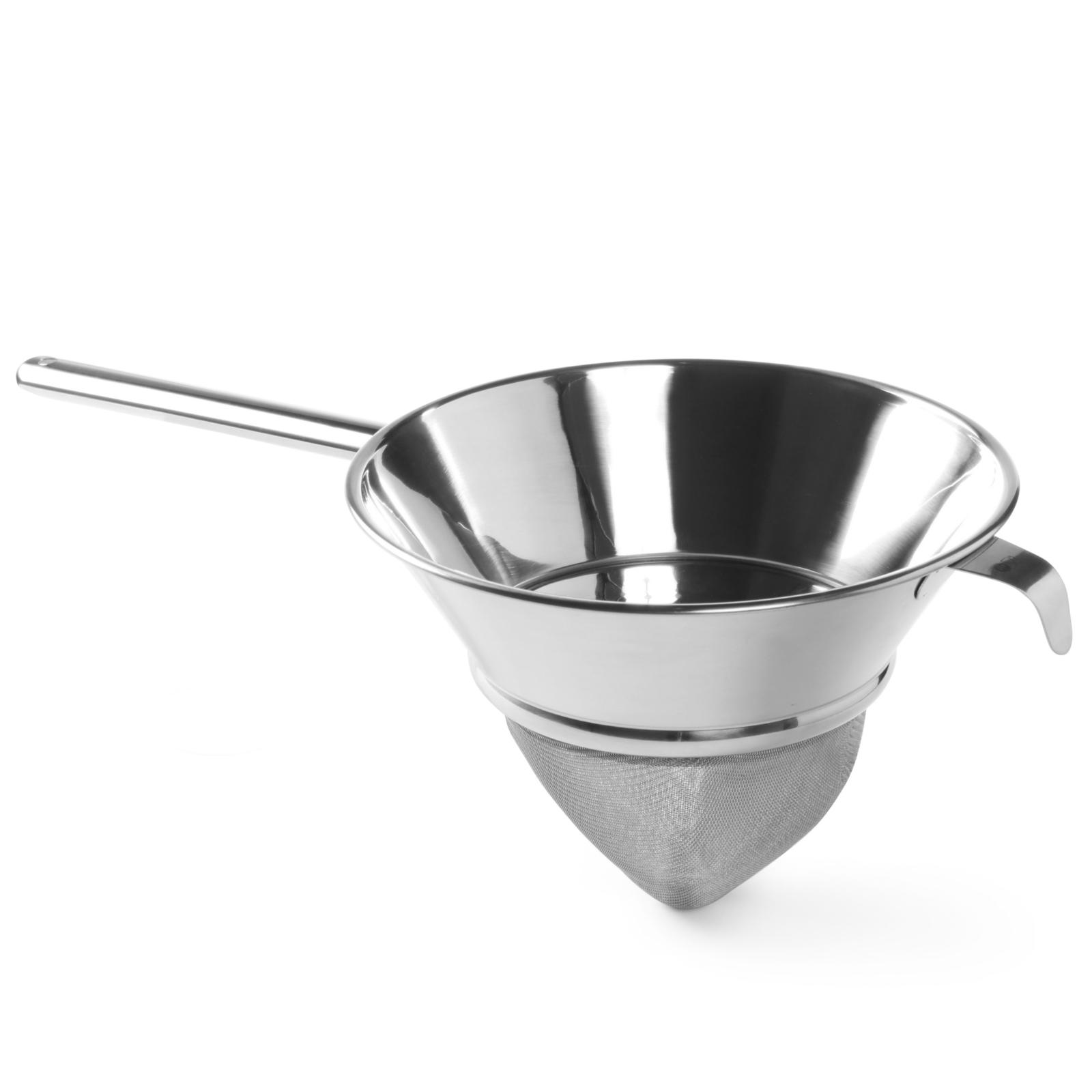 Chinesisches Kegelsieb mit dichtem Stahlgewebe, Durchmesser 245mm Hendi 647561
