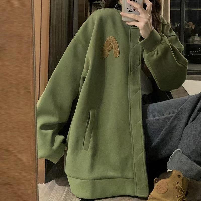 

Бейсбольная куртка с флисом Женская куртка Ветровка Куртка XXL