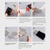 Zinc Alloy Portable Fuel Hand Warmer Reusable Pocket Hand Warmer Small Handy Warmer Heater for Outdoor Sports Camping Hiking
