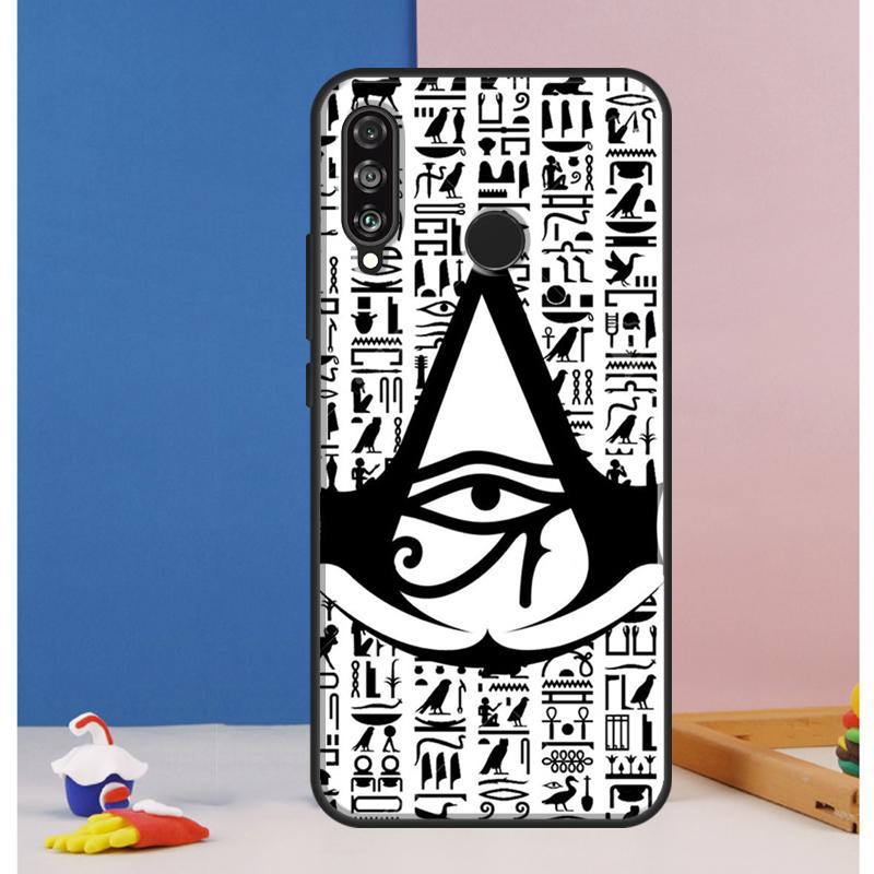 Egyptian Eye Of Horus Case For Huawei Nova 12s 7i 8i 11i 12i 9 10 SE Y73 Y90 Y70 Y72 Y61 Y91 P30 P40 Lite P60 Pro