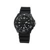 [Citizen Q&Q] 10ATM Water Resistant Solar Watch (Black/Radio Clock) Analog Waterproof Watch (Urethane Belt/Calendar No Correction Needed) No Battery