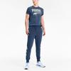 Puma Knitted Sweatpants Men's Dark Denim Blue Moderate Sweatpants 582765-43