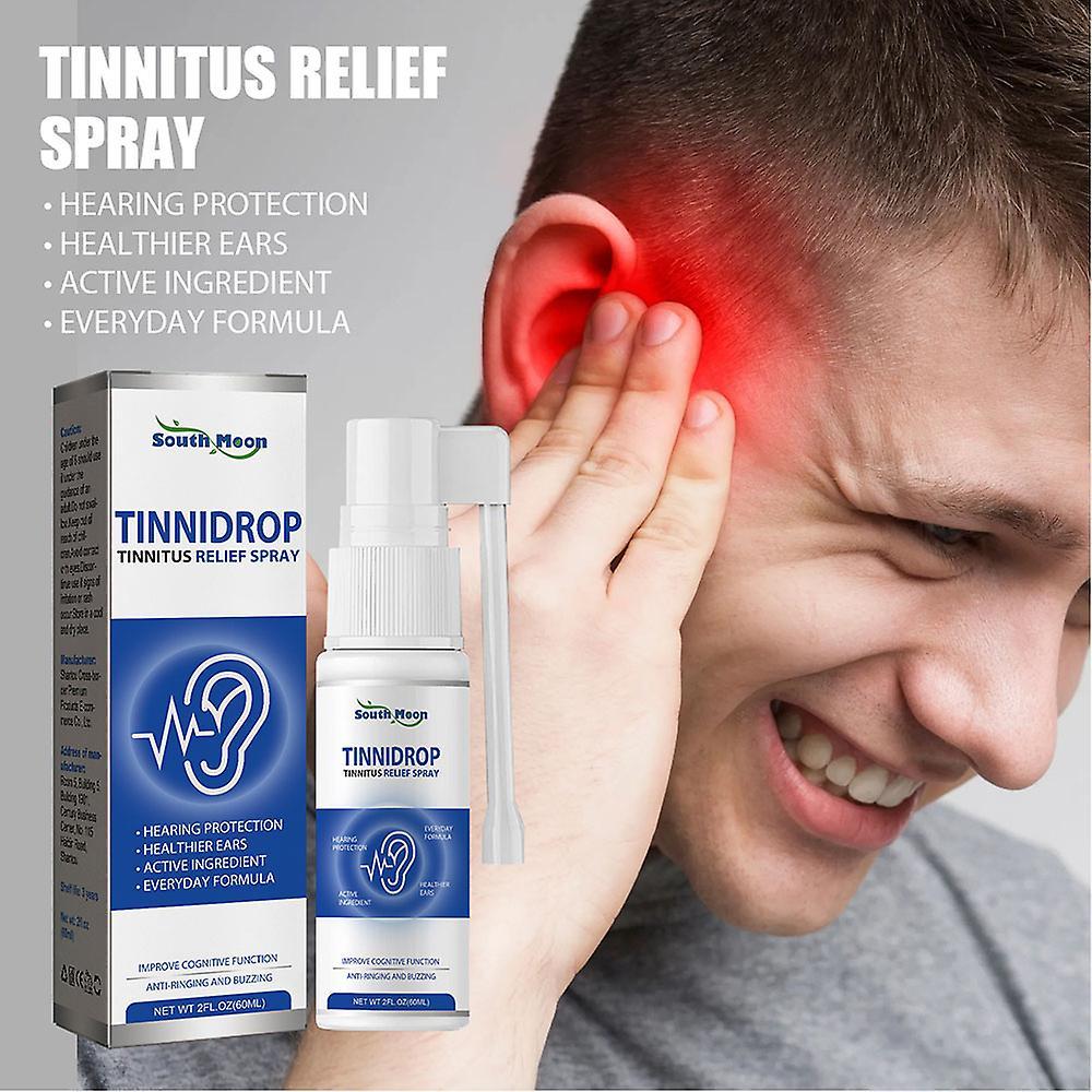 Tinnitus Relief Spray Tinnitus Relief Ear Wax Relief Spray 60ml
