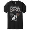 European Sizes Paw And Order Special Training Dog And Cat Feline Unit Pets Premium T-Shirt 562025 Funny Men'S Short Sleeve Graphic T-shirt Collection