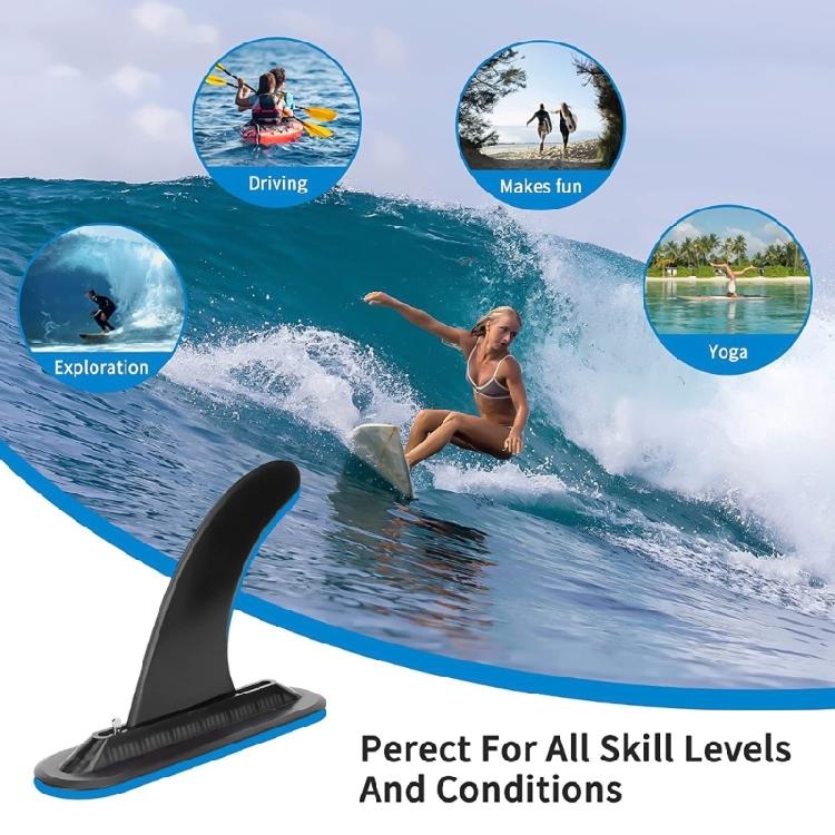 9-inch Surfboard Fins Surfing Watershed Fin Paddle Board Surfboard Tail Fin
