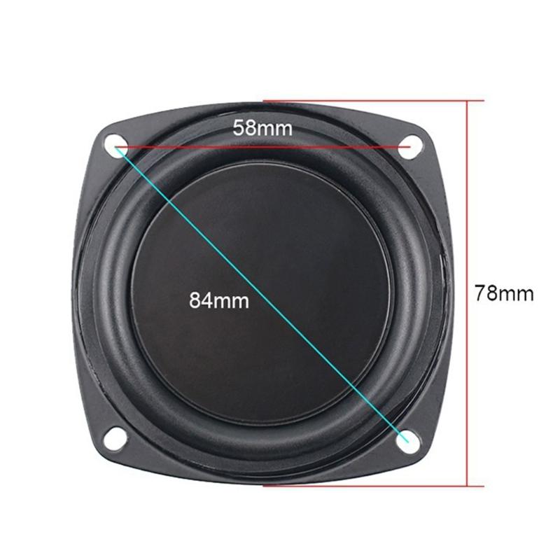 Durable 2/3/4inch Diaphragm Replacement Bass Voice Coil Speaker Horn DIY Repair Component Vibration Plates Speaker Plate