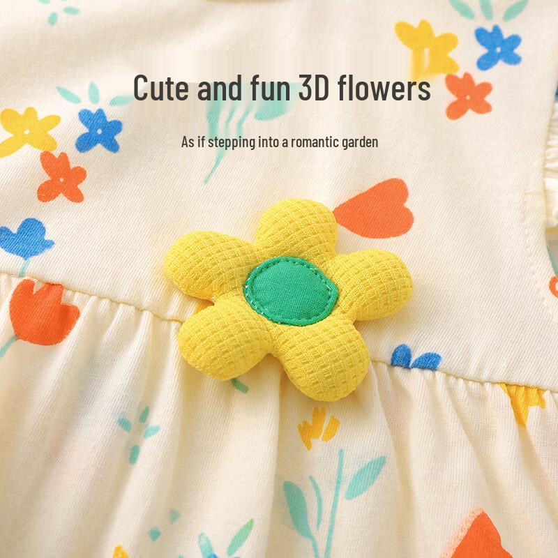 Baby Girl's Summer Romper Dress