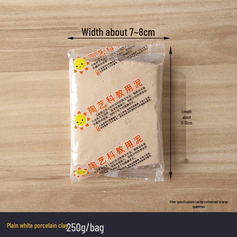 No-Bake Soft Polymer Modeling Clay for Kids' Pottery Wheel & Handmade Sculptures