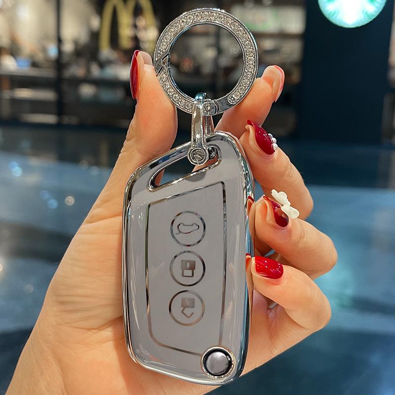 Compatible Key Case for Baojun Models: 510, 730, 530, Kiwi, 560, E100, E200, RS3, 360.