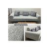 Jacquard-3-Sitzer-Sofabezug, Schlafsofa-Sofabezug (Produktinhalt 1Stk) grau