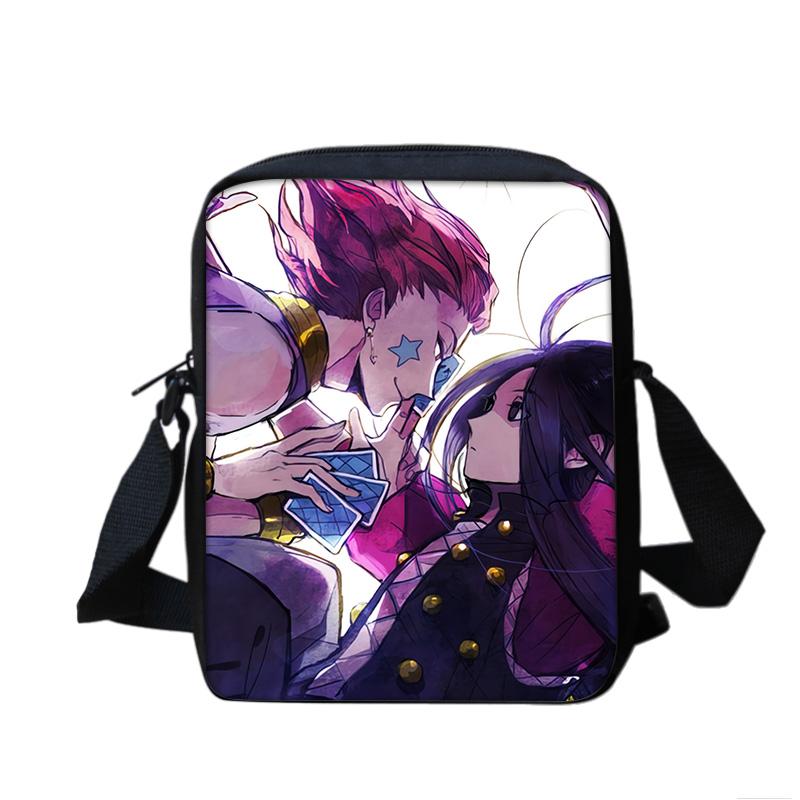 HUNTER × HUNTER Shoulder Bag Anime Print Kindergarten Primary School Boy&girls New Style Large Capacity Lightweight and Compact