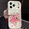 Soft TPU Phone Case For iPhone 17 Pro 15 16 Pro Max 14 13 Pro Max 16e 17e Shockproof Starfish Pattern Silicone Protect Cover