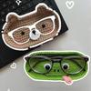 Crochet Glasses Holder – Eyeglass Holder For Desk & Nightstand – Cute Eyeglass Case & Organizer