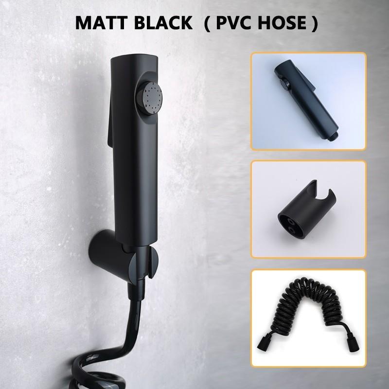 Toilet Bathroom Sprayer Wall Mounted High Pressure Bidet Sprayer Cleaning Tools Household Sprayer Shower Set