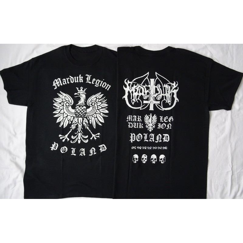 

Marduk Legion Poland Men s T-Shirt Short Sleeve Cotton Tees Vintage Metal Band Tops Y2k Brand T-shirt Summer Men Women Clothing M