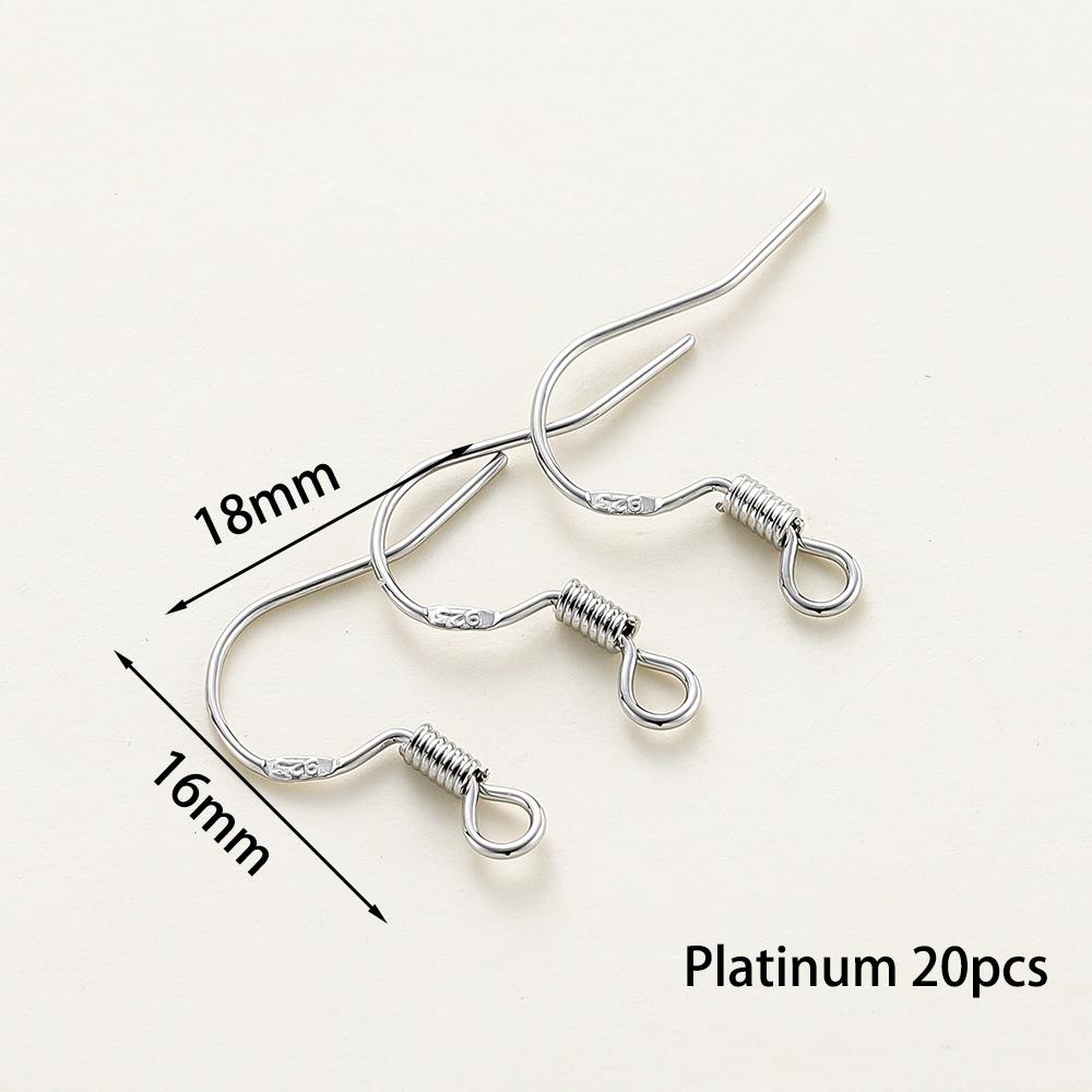 20 Stück/Los 6 Stile 14K 18K Vergoldete Ohrhaken mit Ohrbügel Ohrhaken Ohrringverschlüsse Zubehör für DIY Schmuckherstellung