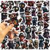 50 PZ Figure Horror di Halloween Adesivi Graffiti Fai da Te per Telefono Chitarra Laptop Notebook Valigia Tazza Adesivo Impermeabile Giocattolo per Bambini