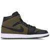 Jordan 1 Mid Olive Canvas 554724-301