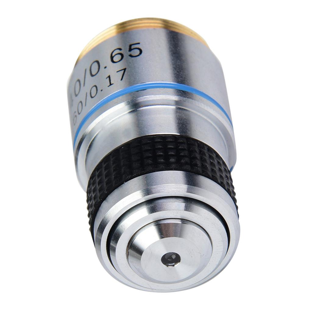 40X 185 Biologisches Mikroskop Achromatische Objektivlinse 160 0.17