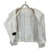 GIORGIO ARMANI White PG4014 Inside Lace All-Over Print Jacket Jacket 46 whiteUsed