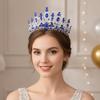 Exquisite Bridal Tiara Luxurious Baroque Headpiece Princess Diadem Crystal Crown Wedding