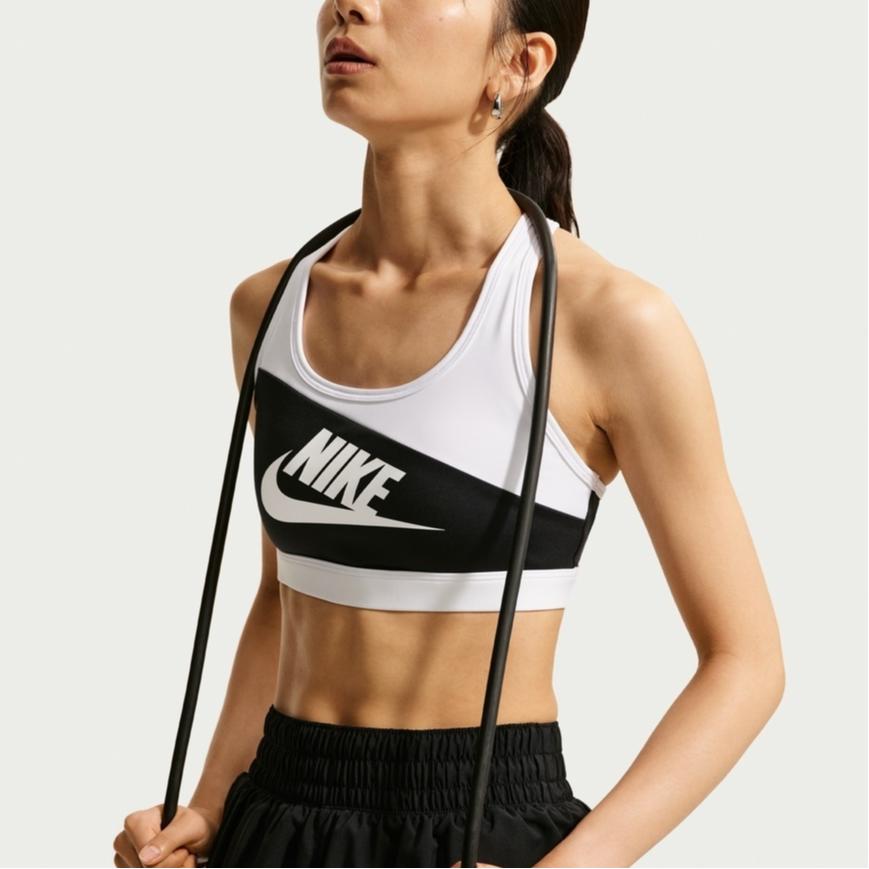 Nike Swoosh Medium Support Color Block U-Shaped Sports Bra Women Underwear IM9905-010