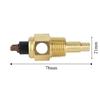 Oil Water Compatibl Temperature Sensor 1/2NPT Water Temp Detector Water Temp Sensor  For VDO