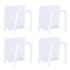 1-4pcs Sponge Holders Stainless Steel Sink Drain Drying Rack Bathroom Sponge Holder Wall Hooks Storage Holders Kitchen Gadgets