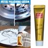 3pcs Metal Polish Rust Remover Cream with Non-abrasive Formula Cream Polish for Kitchen Bowl Pot Cleaning