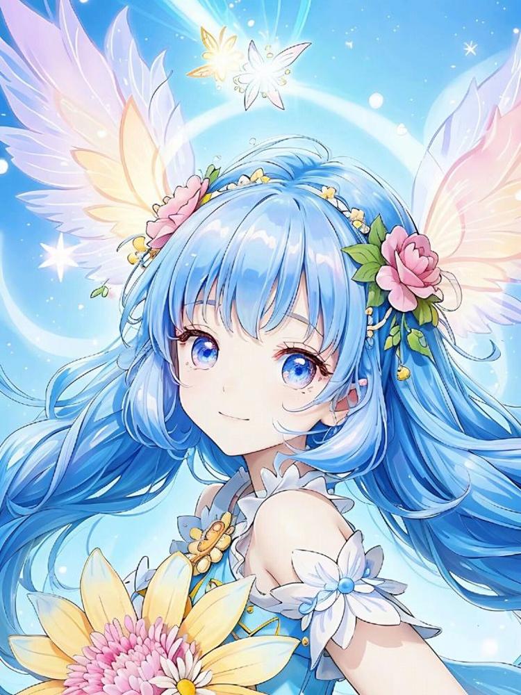 DIY Diamond Art Painting Collection 2024 Japanese Cartoon Anime Girl Embroidery Cross Stitch 5D Diamond Mosaic Home Decoration