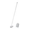 Room Bath Scrubber Cleaning Floor Brush 2 in 1 Replaceable Brush Heads