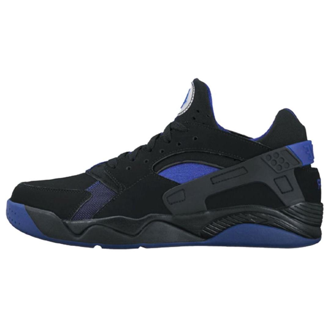 

Nike Air Flight Huarache Удобные Мягкие Прочные Низкие Ретро Баскетбольные Кроссовки Мужские кроссовки Черные Синие 819847-003 40
