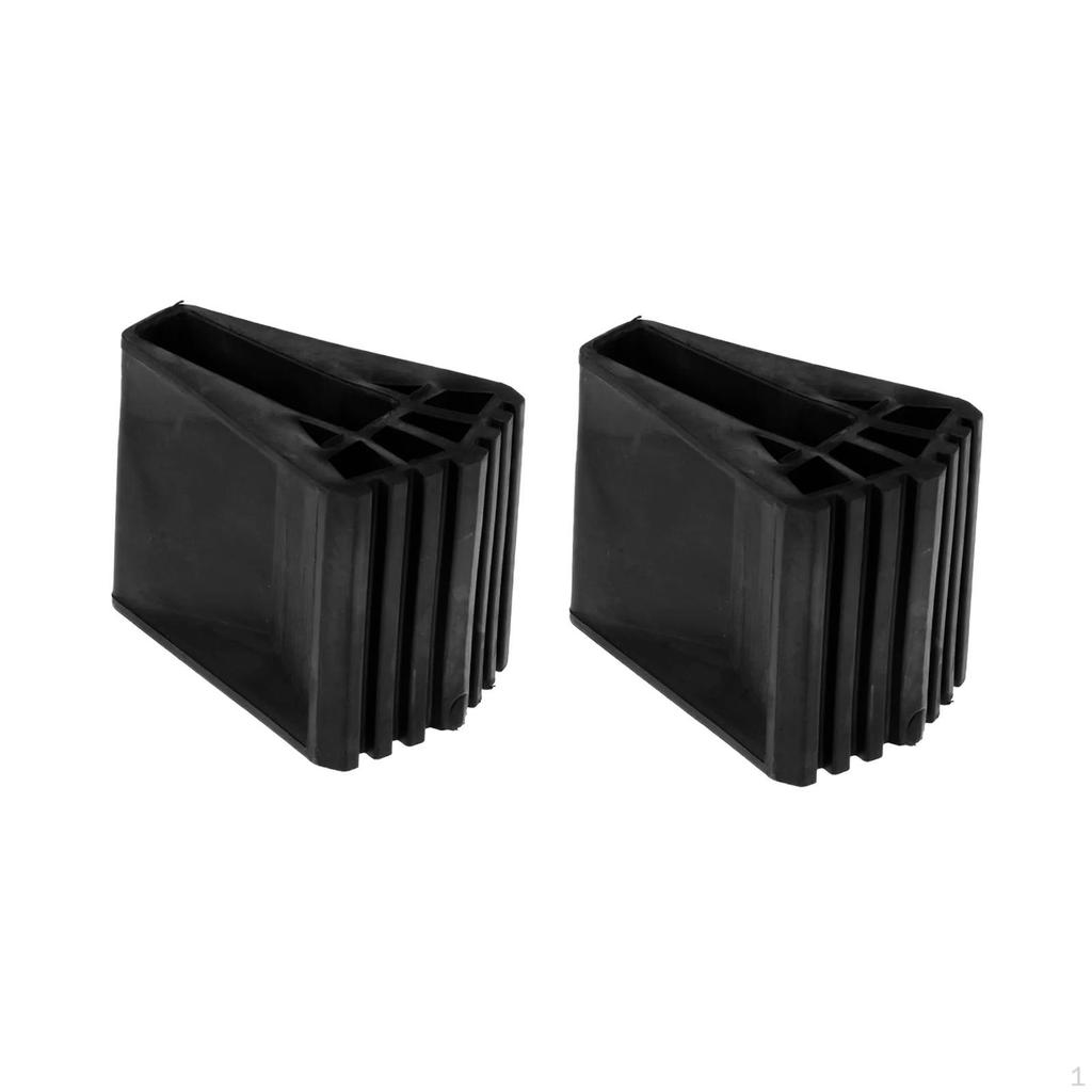 2 stk Stigebeskyttelse, Deksel, Allsidige Sklisikre Teleskopføtter, Trinn