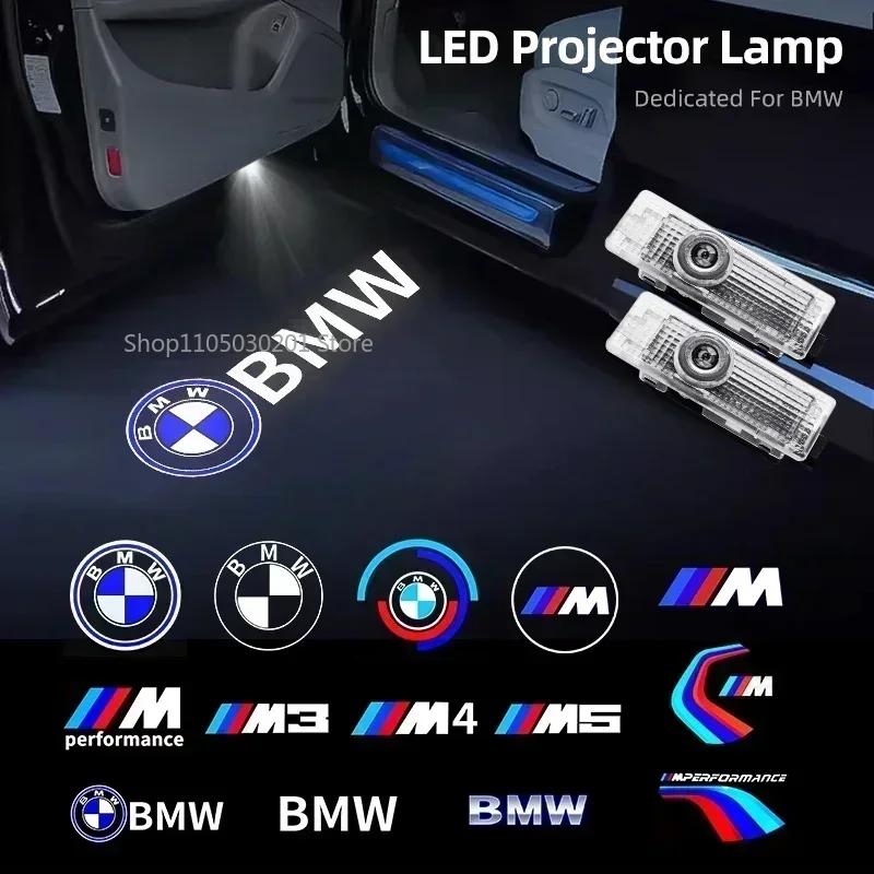 A BMW GROUP2/4Pcs Car HD Led Door Welcome Light For BMW E46 E39 E90 E60 E36 F30 F10 E34 E30 F20 E92 M3 M4 M5 X5 X6 G30 G38 M3 M5