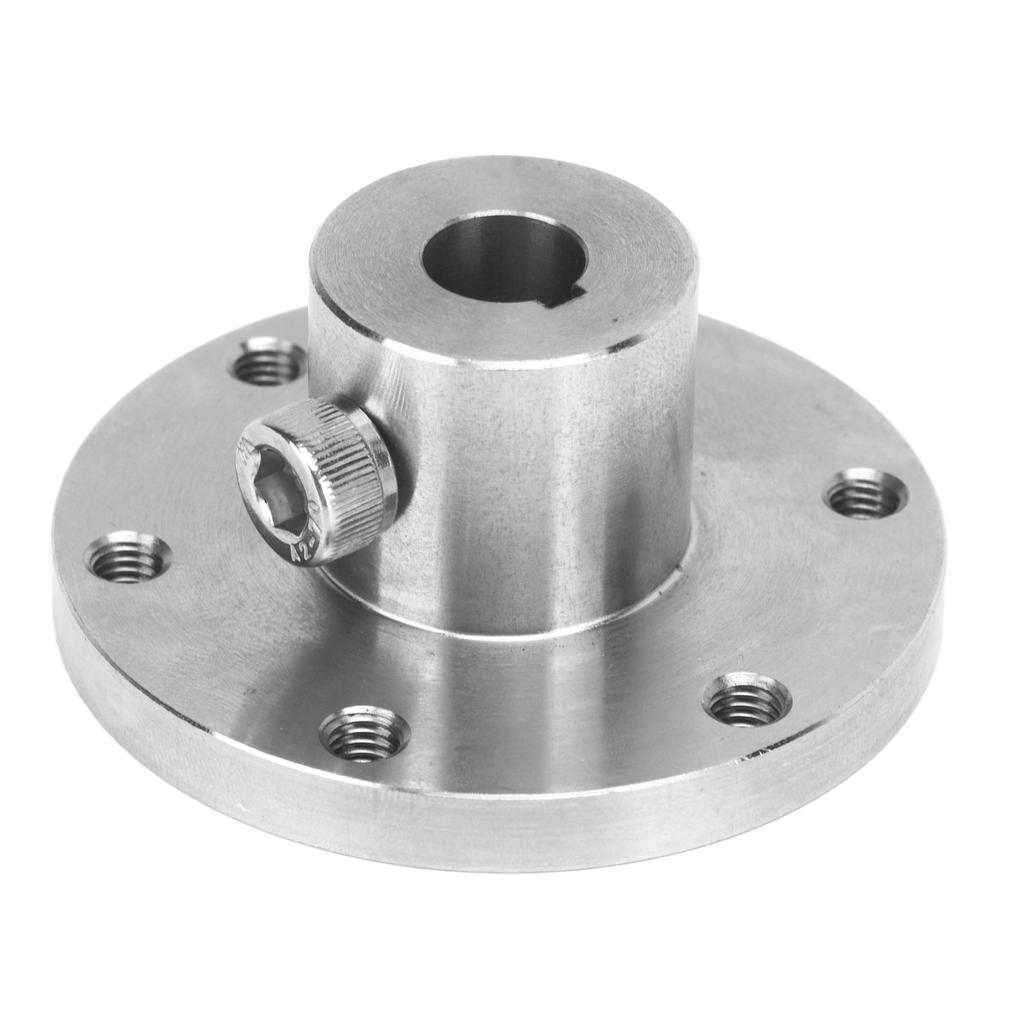 10mm Flange Coupling Connector High Strength Stainless Steel RC Shaft Coupling for DIY RC Model